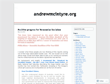 Tablet Screenshot of andrewmcintyre.org